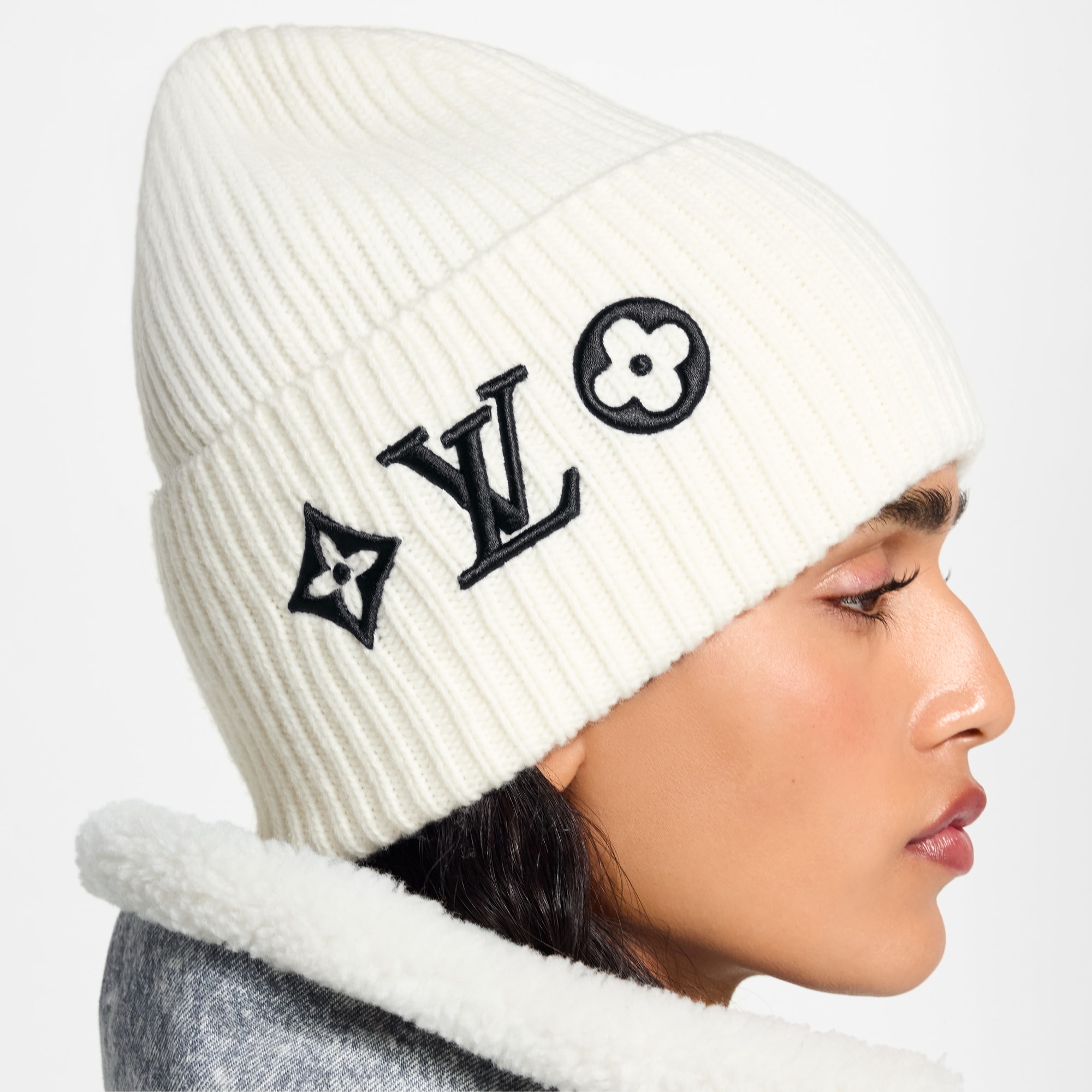 LV Headline Beanie S00 - Accessories | LOUIS VUITTON